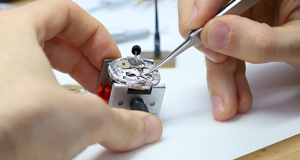 時計の構造と外装