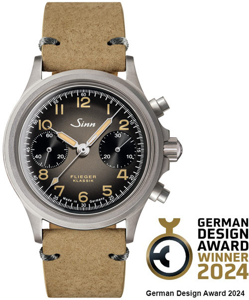 356.FLIEGER.KLASSIK.AS.Eがドイツデザインアワードで「エクセレント・プロダクト・デザイン2024」を受賞