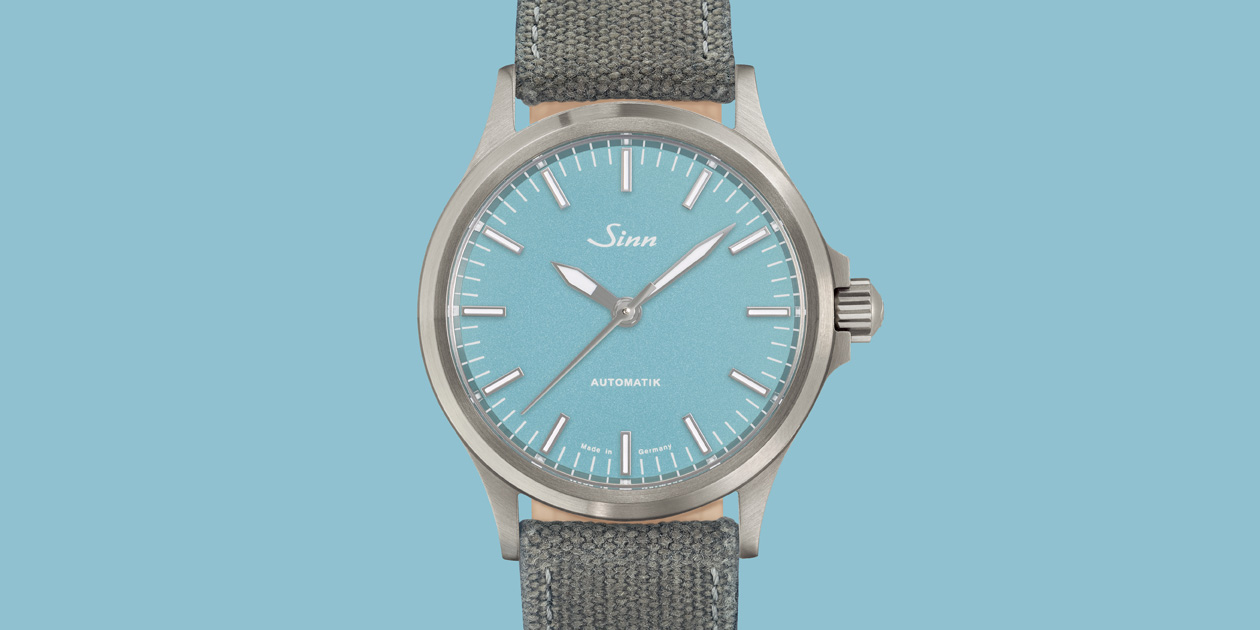 556 Aquamarine Blue（アクアマリンブルー） | ドイツ製腕時計 Sinn 