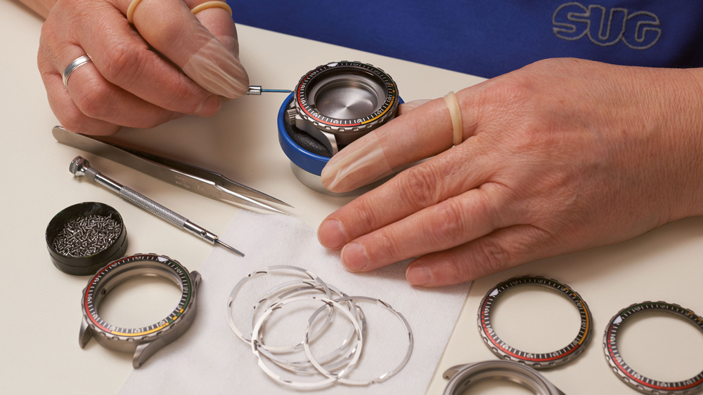 消防士用ミッションタイマーEZM7のケース