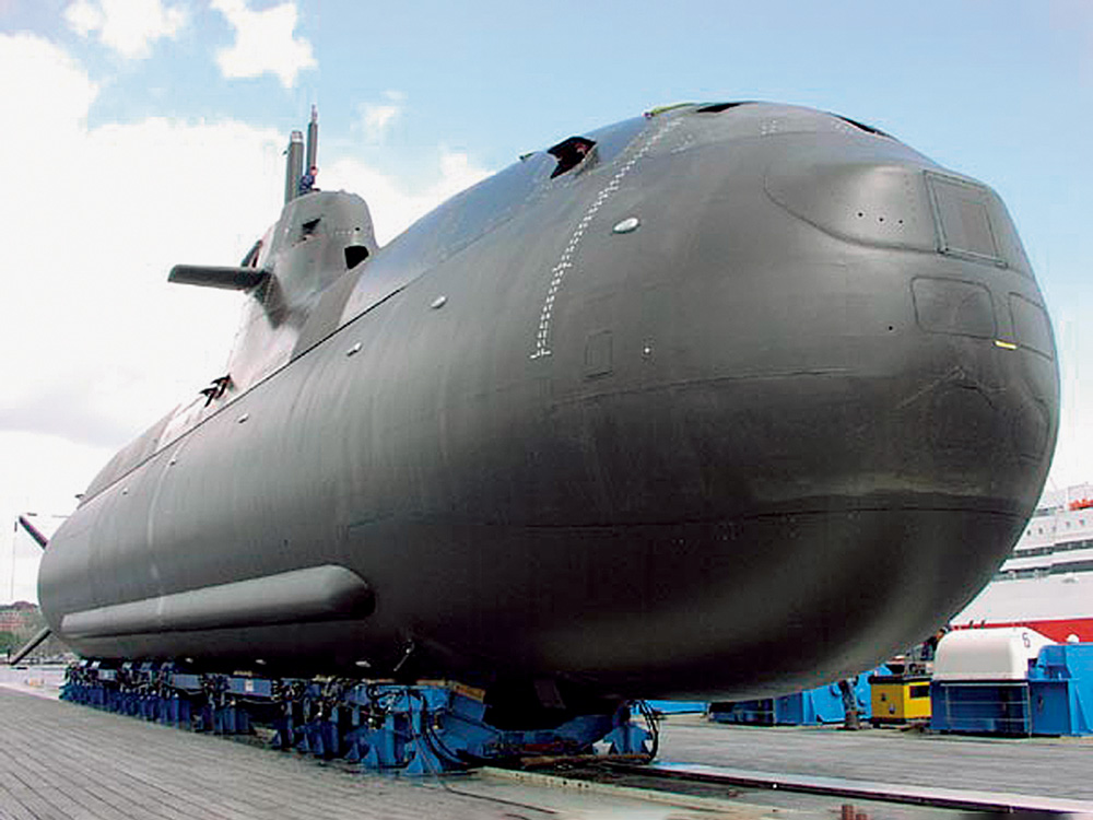 ドイツ海軍212クラスの非原子力潜水艦