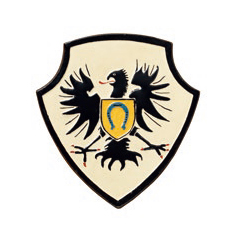 U15潜水艦の盾の形をした紋章